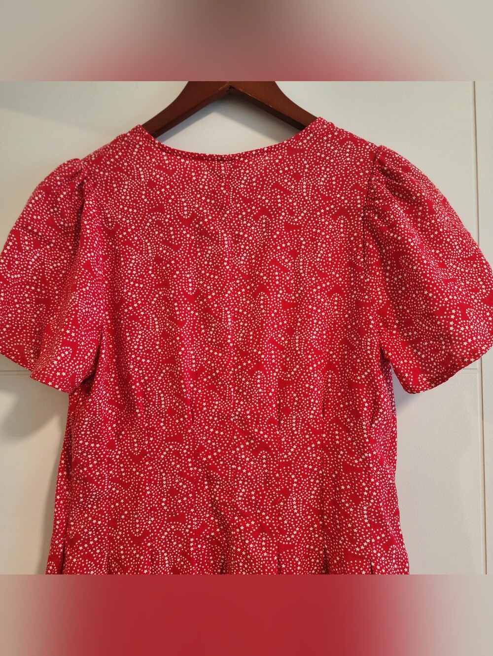 Universal Thread Linen Blend Button Up Shortsleeve Mini Dress - Picture 4 of 6